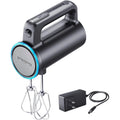 Chefman Cordless Hand Mixer w/ 7 Speed Settings, Digital Display, LED Charge Indicator - Black, New