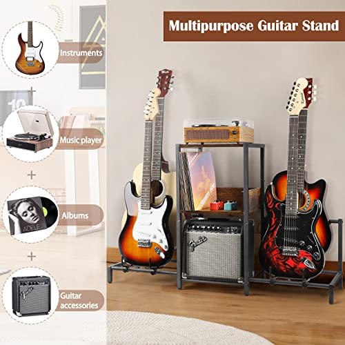 4-Tier Guitar Stand Rack Holder for Acoustic Electric Bass V903