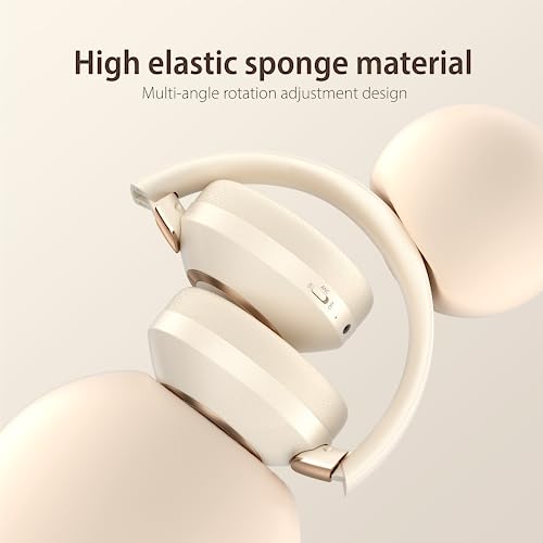 Wireless Over Ear Headphones with Active Noise Cancelling and Microphone T4812