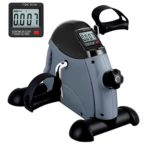 Under Desk Bike Pedal Exerciser with LCD Screen A782350