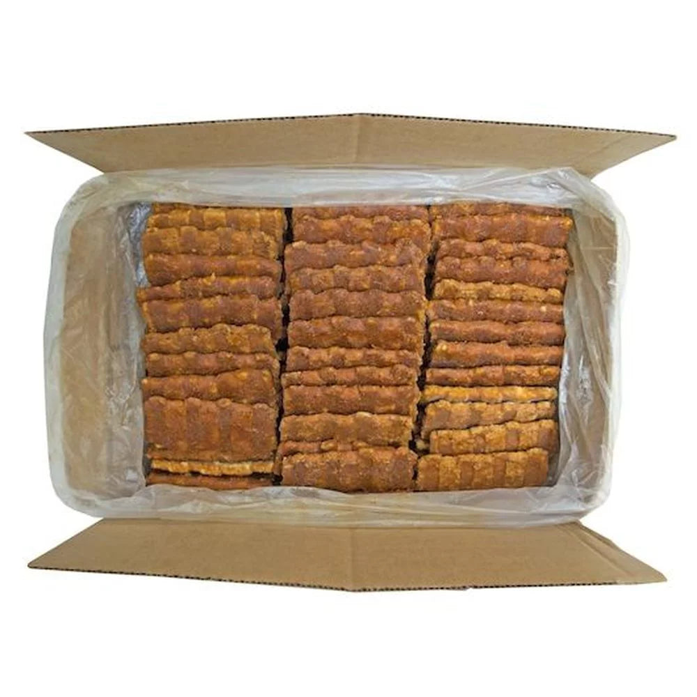 Fully Cooked Pork Rib Shaped Patties with BBQ Sauce, 3 oz J666
