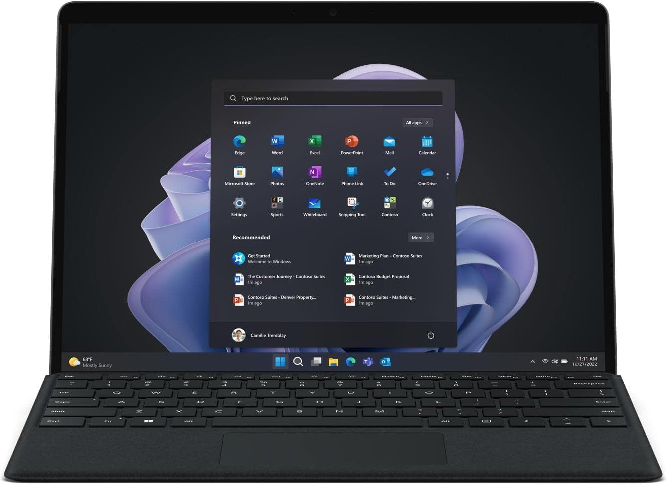 Surface Pro 9 Tablet - 13" - Core i7 - 16 GB RAM - 512 GB SSD - Windows 11 Pro S487872