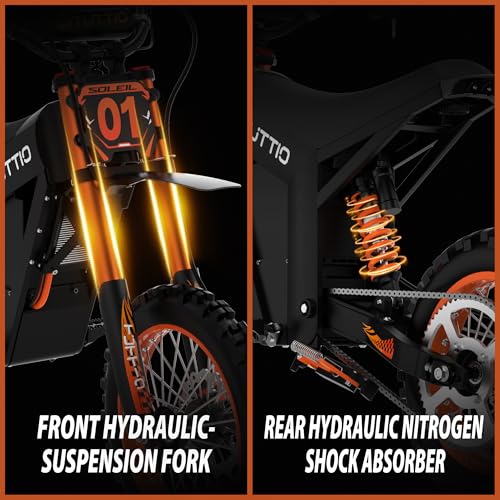 Electric Dirt Bike 48V 21AH Removable Battery Hydraulic Brakes Q101470