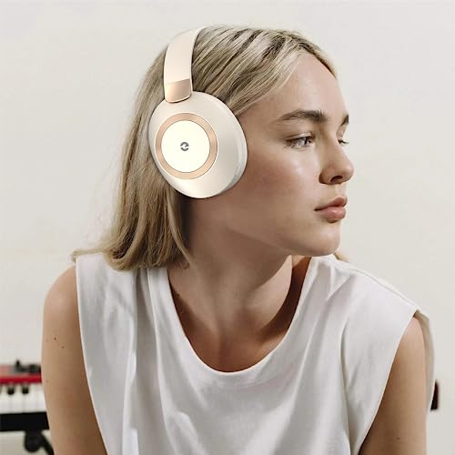 Wireless Over Ear Headphones with Active Noise Cancelling and Microphone T4812