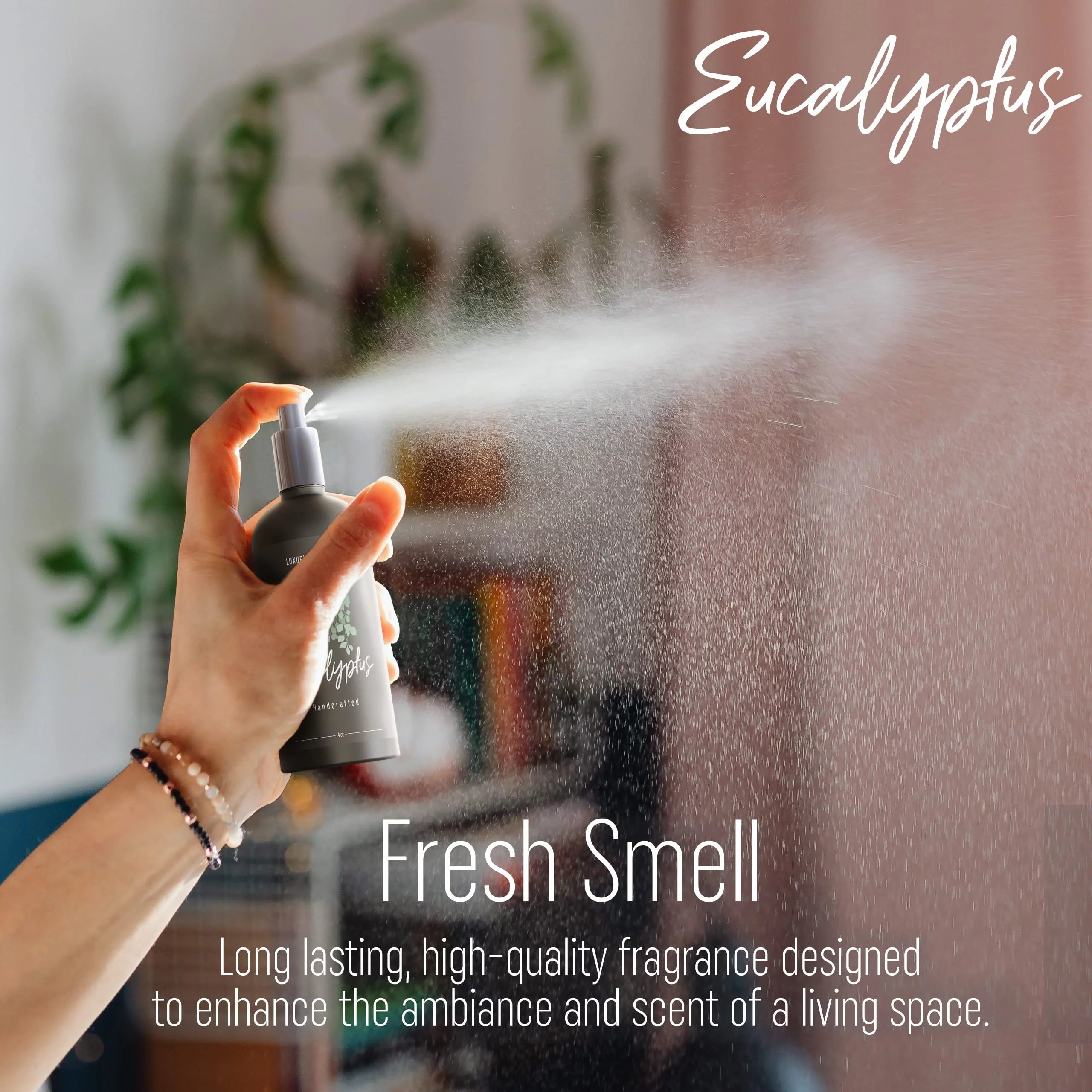 Room Spray Air Freshener for Home Office Bedroom - Eucalyptus 4oz Z15494