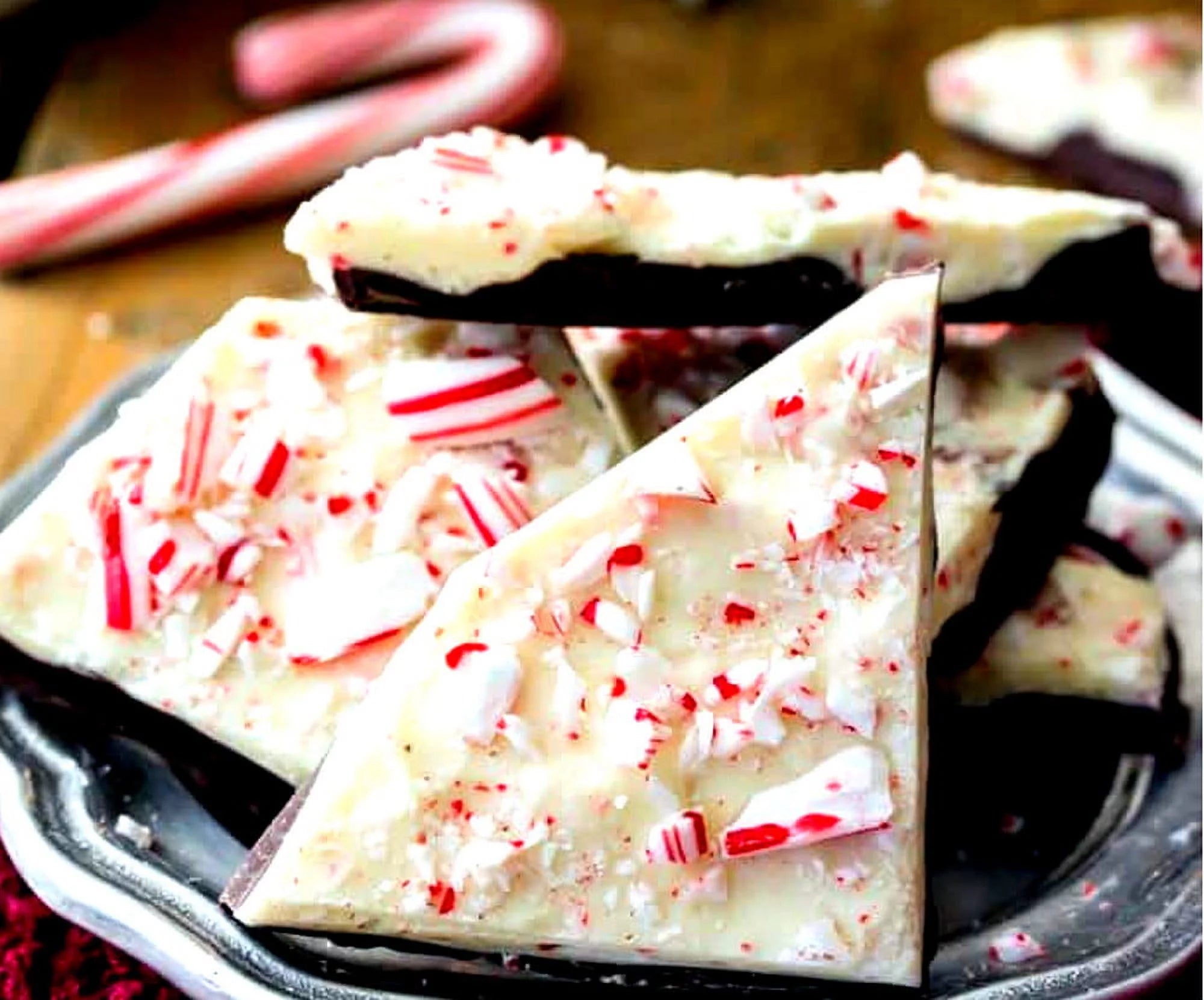 Dark Chocolate Peppermint Bark Holiday Candy, 2-Pack R456867