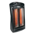 Comfort Zone CZQTV007BK Fan-Assisted Tower Radiant Quartz Heater