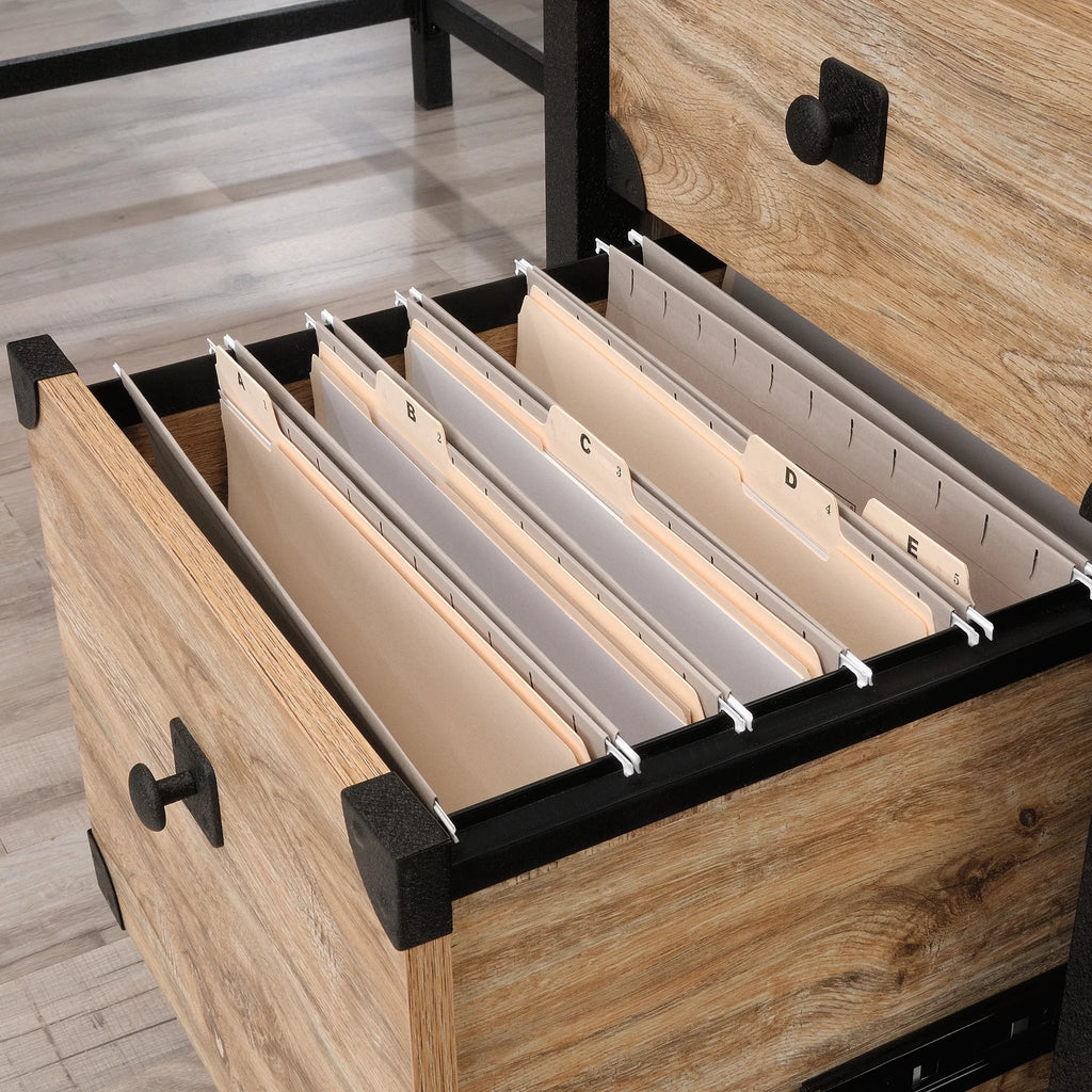 L-Desk, Milled Mesquite Finish S533636