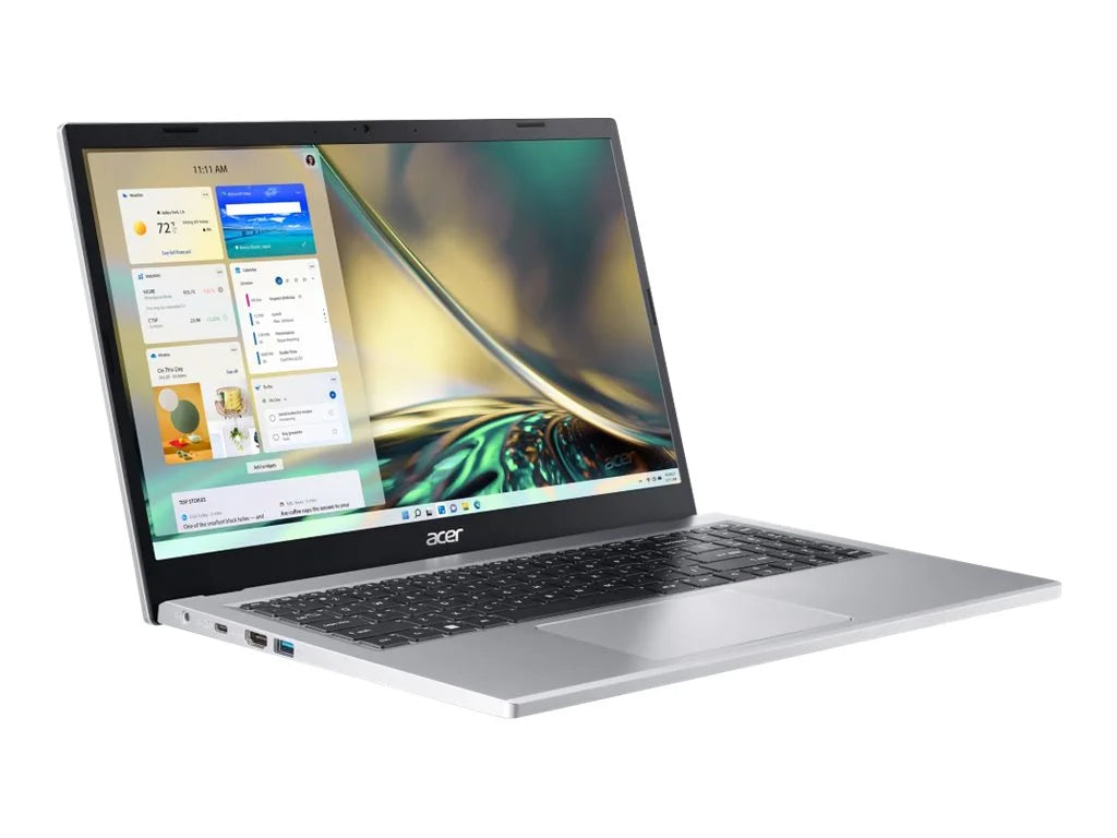 Slim Laptop 15.6" Full HD IPS Display, AMD Ryzen 3, 8GB RAM, 128GB SSD, Windows 11 N5868