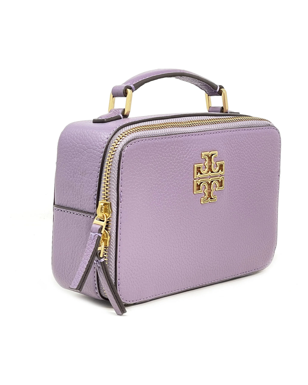 Women's Pebbled Leather Small Top Handle Crossbody Bag I48344
