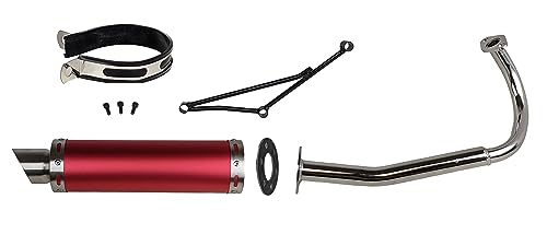 High Performance Exhaust System Muffler for GY6 50cc Scooter Moped M609