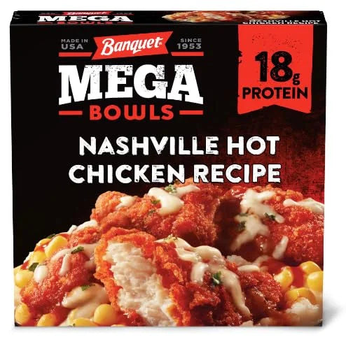 Nashville Hot Fried Chicken Frozen Meal, 13 oz, Pack of 8 E658