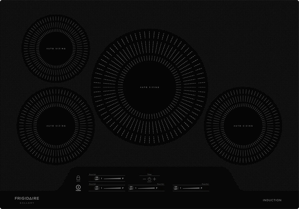 30 Inch Induction Cooktop with 4 Elements, Black H35748
