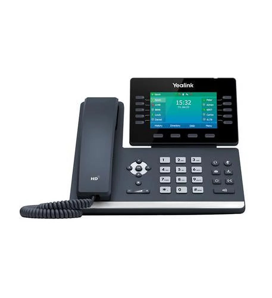 IP Phone 5 Pack, 16 VoIP Accounts, 4.3-Inch Color Display, Gigabit Ethernet N759857
