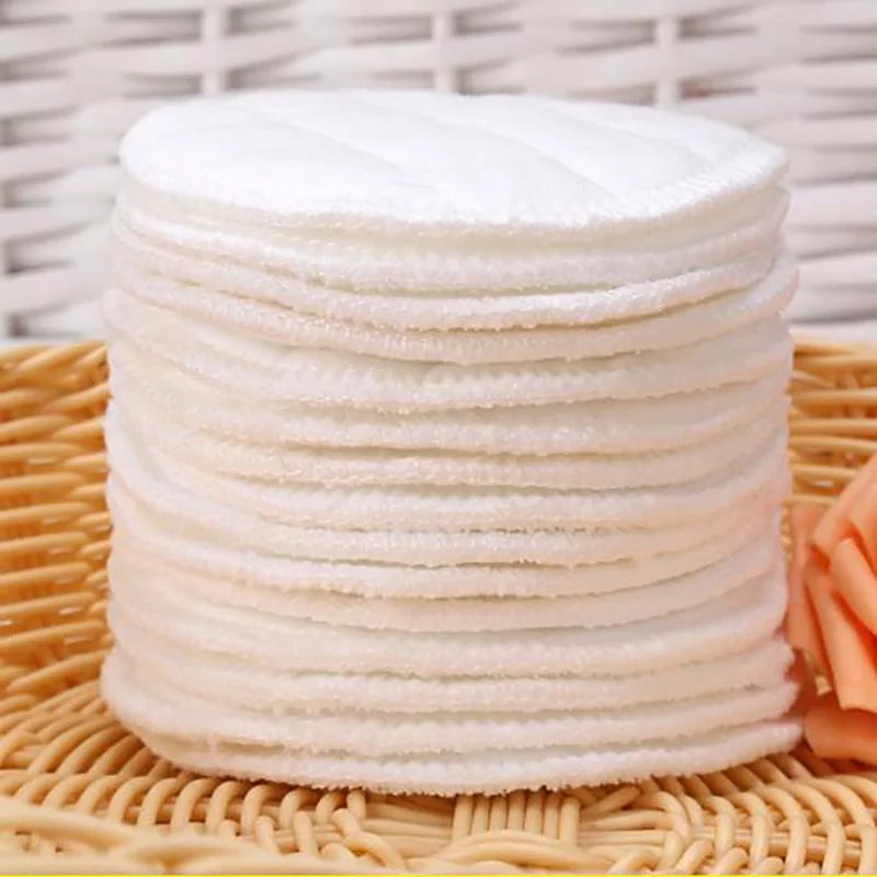Reusable Bamboo Makeup Remover Pads, 10-Pack O685609