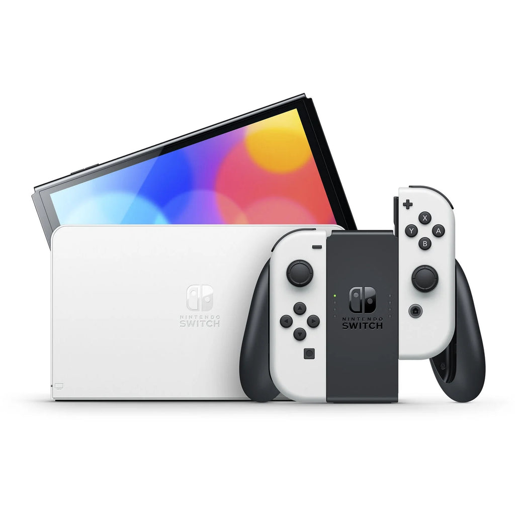 Switch OLED Console with Super Mario Bros. U Deluxe, Starter Kit and Cleaning Cloth H81248