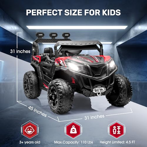 24V 4X4 Ride on Car Truck with Remote Control for Kids T395950