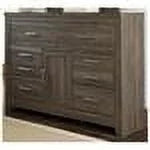 6 Drawer Dresser in Mocha V598