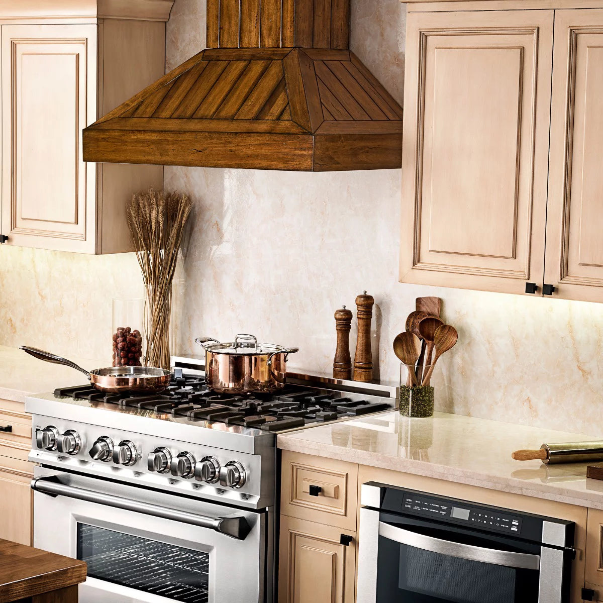 Wall Mount Range Hood with 760 CFM Motor V309
