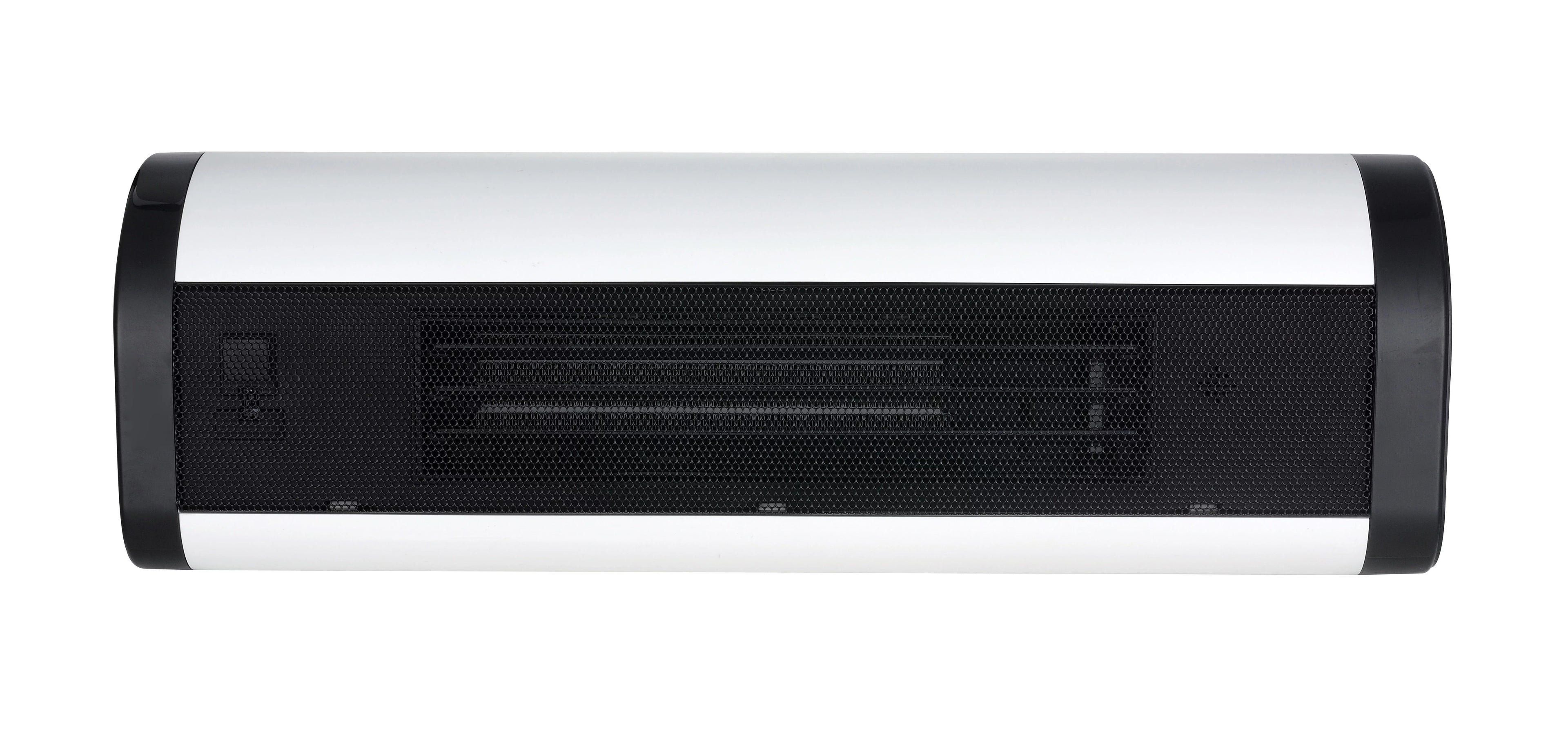 22" 1500W Ceramic Tower Space Heater with Remote, White Y6147
