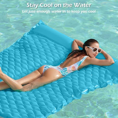 Giant Inflatable Floating Water Mat for Pool Lake Beach Z14411