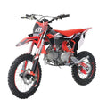 125CC Dirt Bike, 4-Speed Manual Clutch, 17"/14" Tires V202