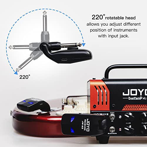 Wireless Guitar System 5.8GHz Transmitter Receiver with Charging Box A704