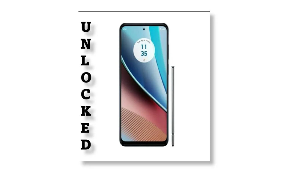 Unlocked 4G Smartphone, 128GB, Midnight Blue T698269