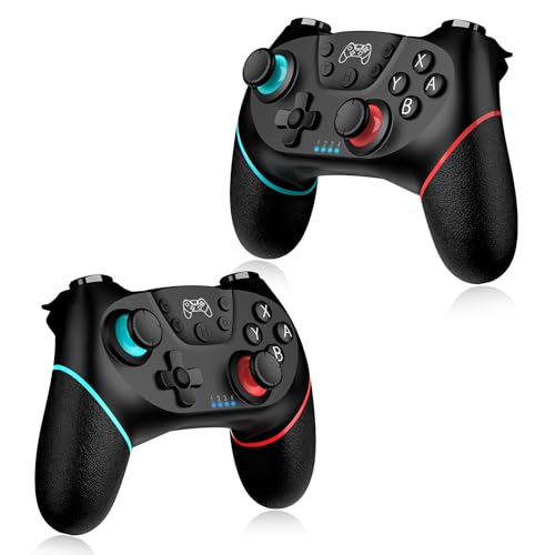 2 Pack Wireless Switch Controllers with Motion Sensor and Vibration L2482