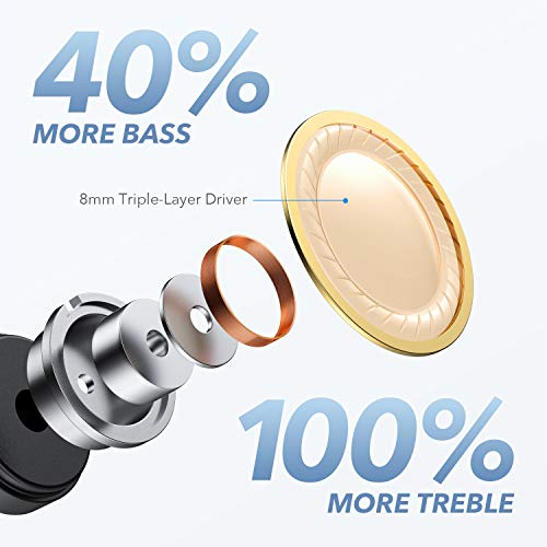 True Wireless Earbuds, 40H Playtime, IPX7 Waterproof, Bluetooth T925