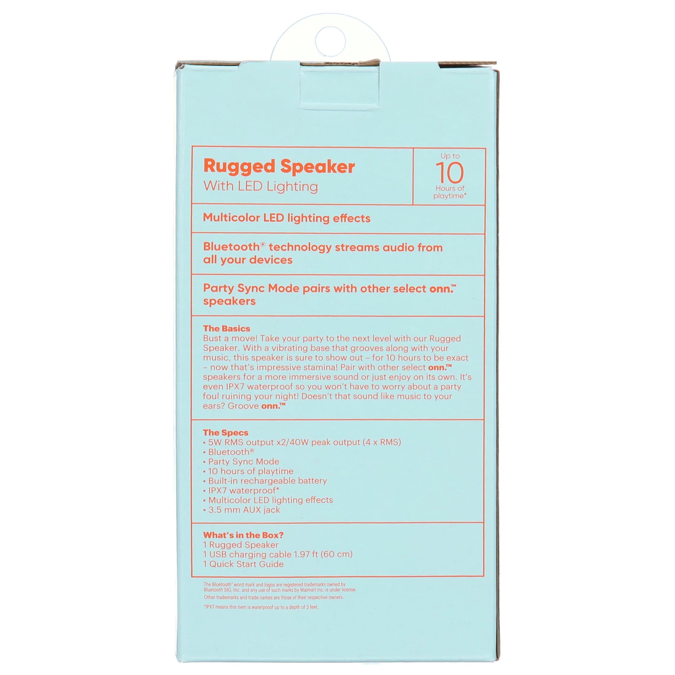Medium Rugged Wireless Bluetooth Speaker U435800