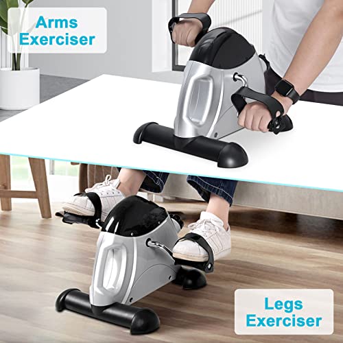 Under Desk Bike Pedal Exerciser with LCD Screen A782350