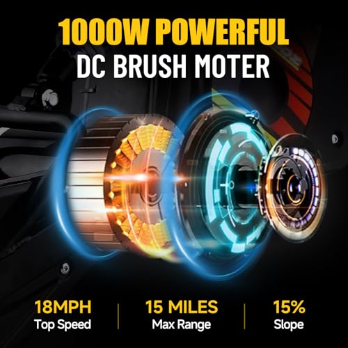 Electric Dirt Bike for Kids, 3 Speed Modes, 18 MPH, 15 Miles Range, Dual Suspension, Disc Brake, 16" Tire, Orange Q704649