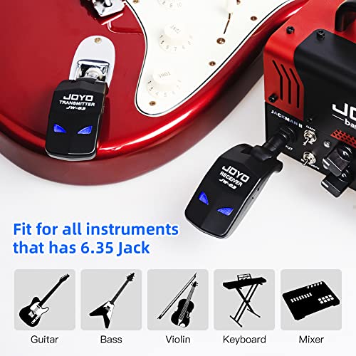 Wireless Guitar System 5.8GHz Transmitter Receiver with Charging Box A704