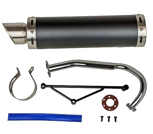 High Performance Exhaust System Muffler for GY6 50cc Scooter Moped M609