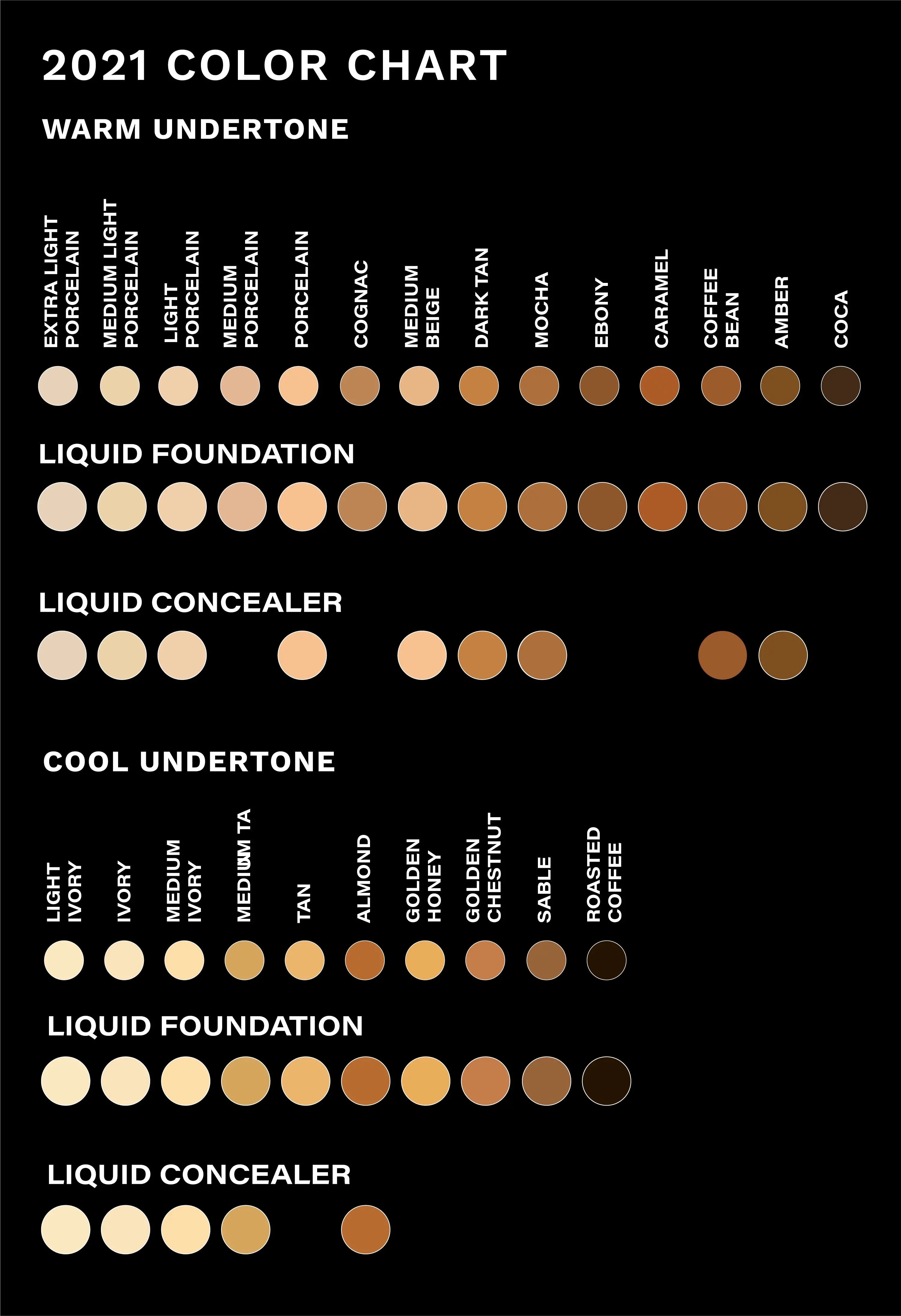 Liquid Foundation - Golden Chestnut, Vegan and Cruelty Free D68341
