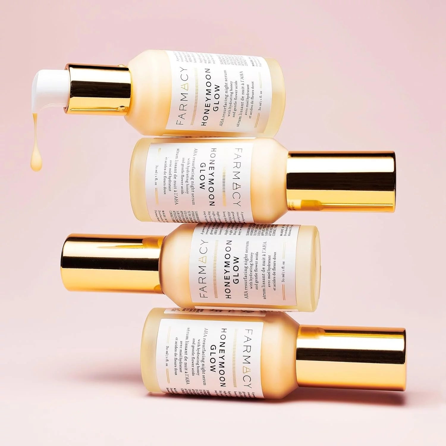 AHA Hydrating Night Serum with Hyaluronic Acid C670795