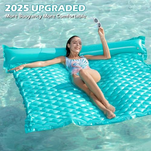 Giant Inflatable Floating Water Mat for Pool Lake Beach Z14411