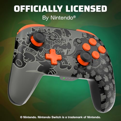 Wireless Controller for Nintendo Switch, Glows in the Dark, Rechargeable Battery E2669