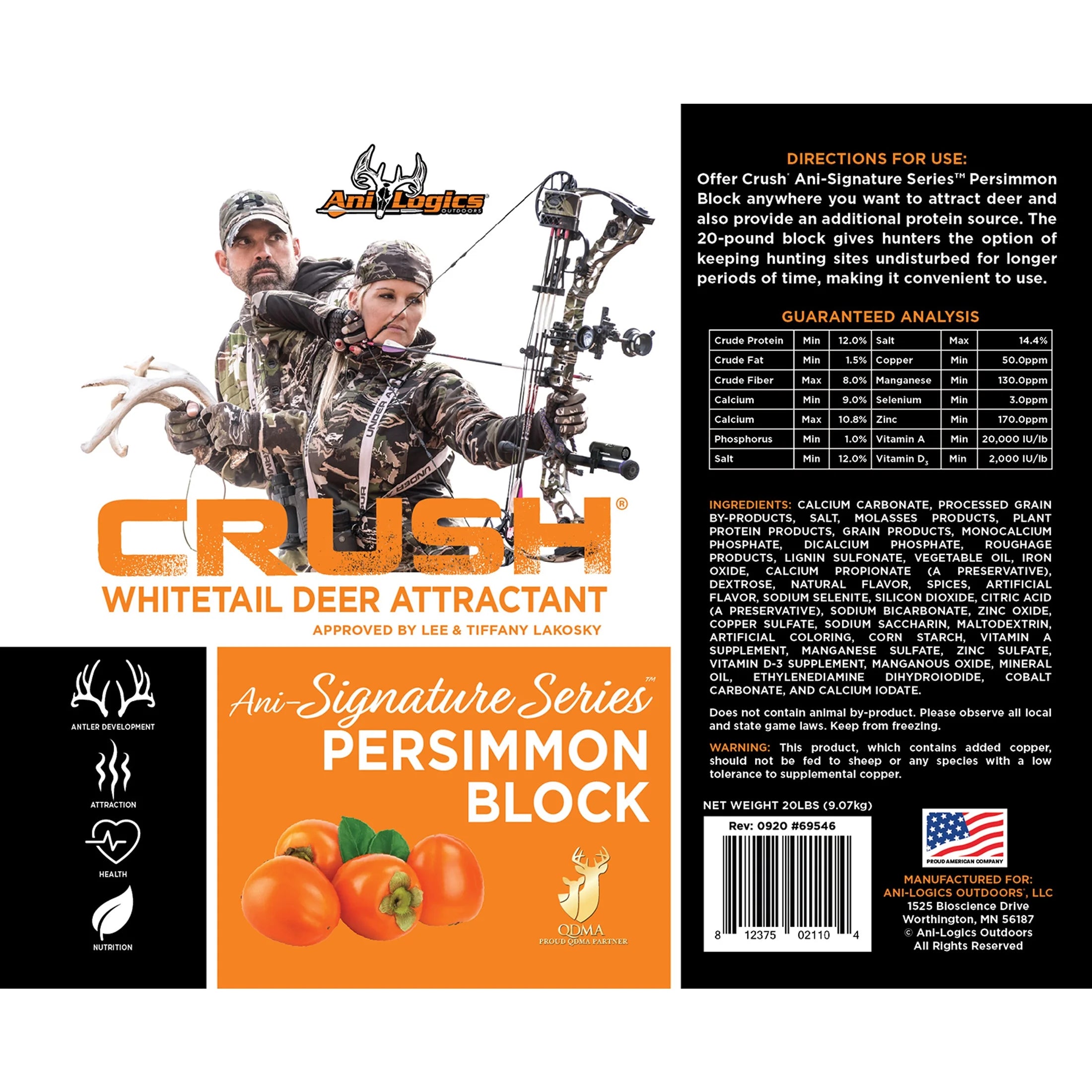Deer Attractant Block 20 lb N1612