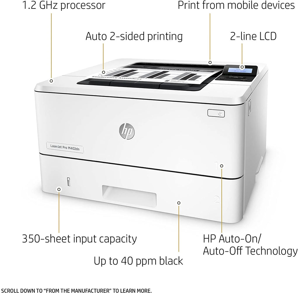 Laser Printer with Ethernet and Double-Sided Printing O80512