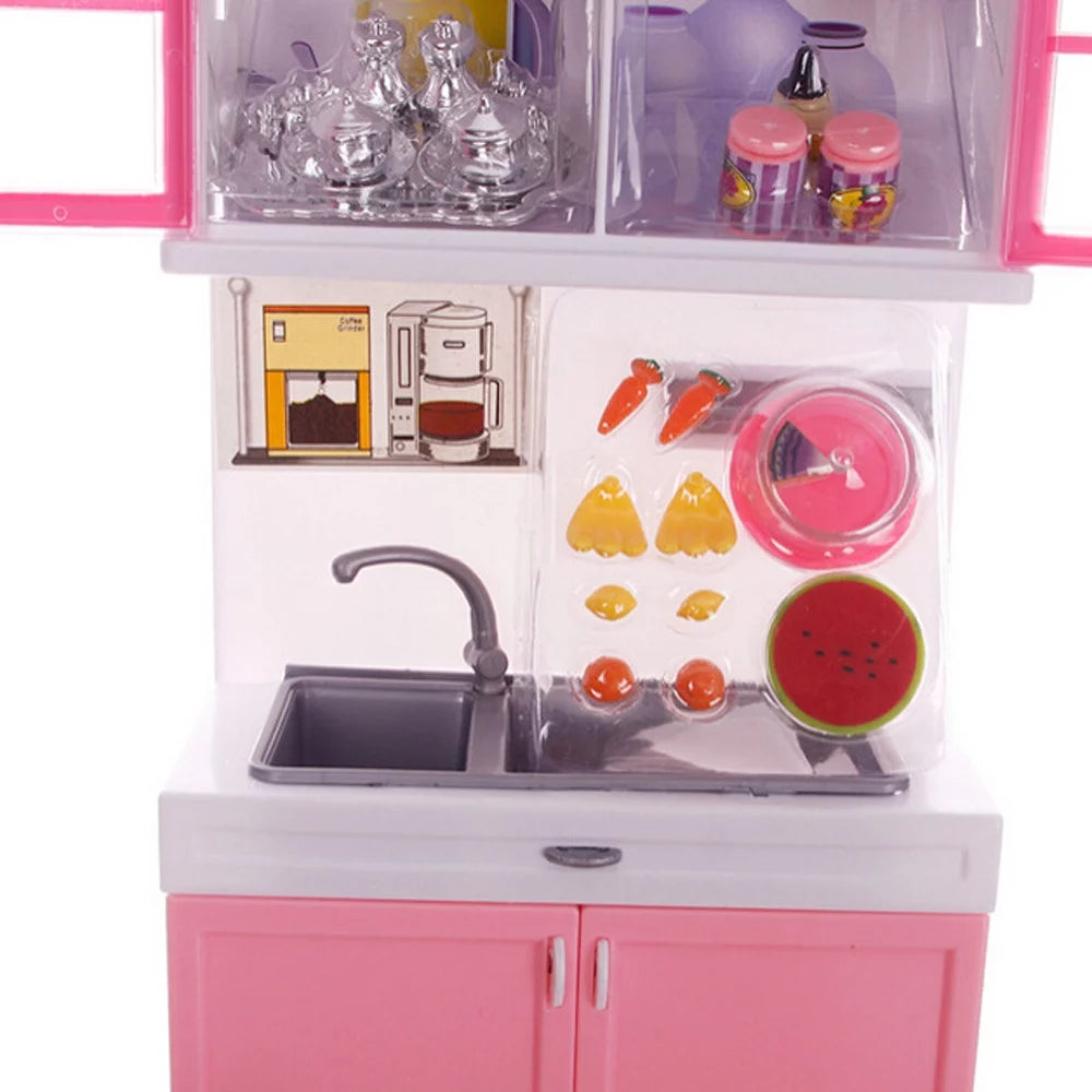 Mini Kids Kitchen Pretend Play Cooking Set with Stove O430