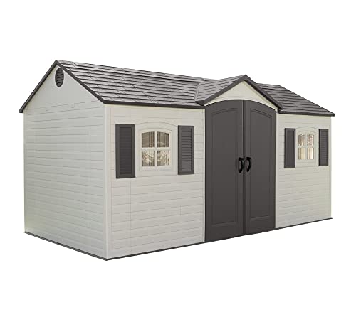 Outdoor Storage Shed, 15 x 8 ft, Dual Entry Z43758