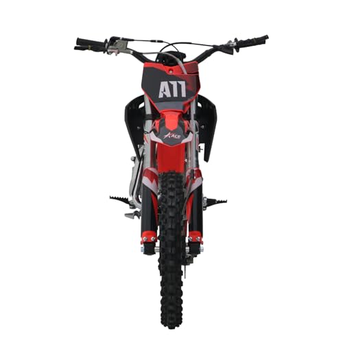 125CC Dirt Bike, 4-Speed Manual Clutch, 17"/14" Tires V202