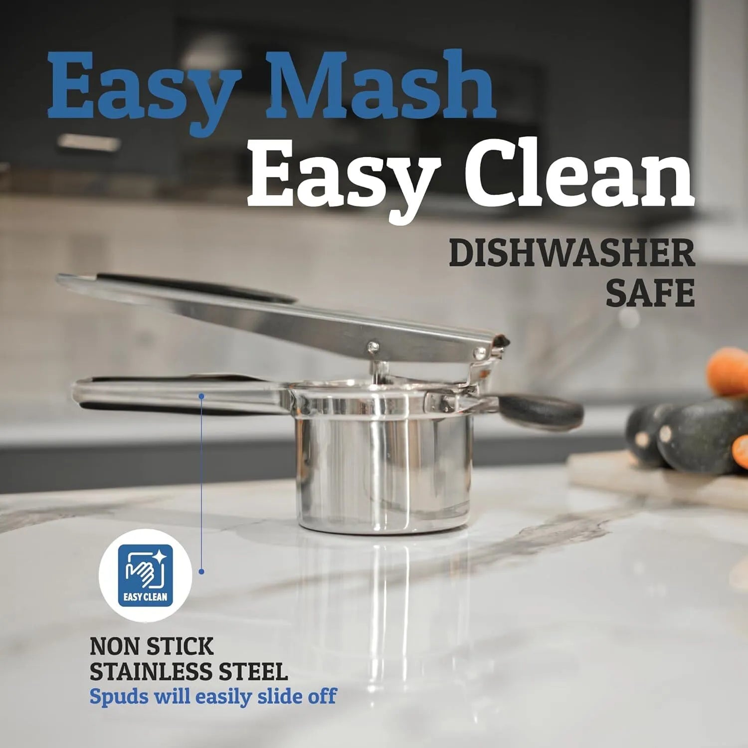 Potato Ricer, Heavy Duty Stainless Steel T7976