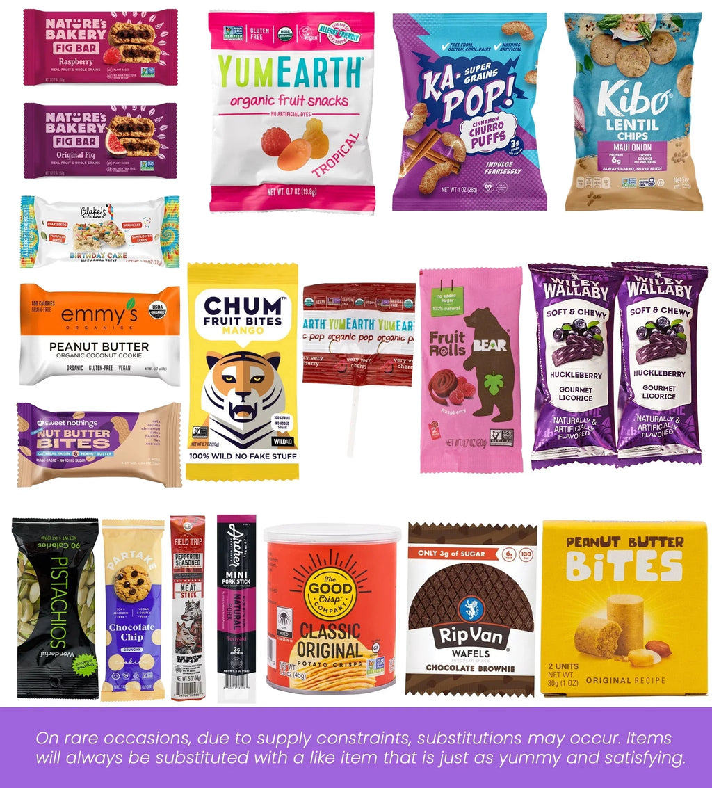 High Protein Snack Box, Assorted Sampler B3098