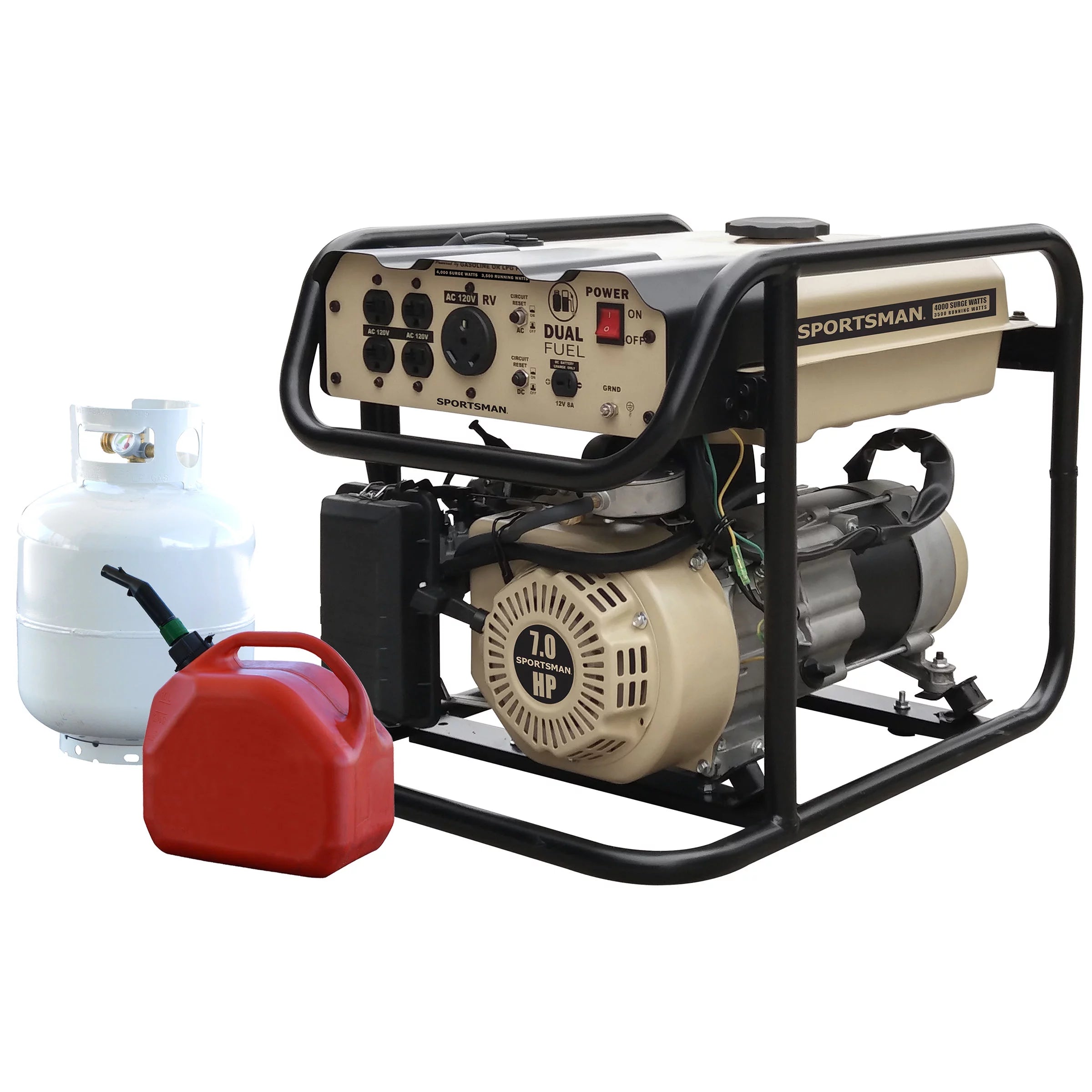 4000 Watt Dual Fuel Generator N2415