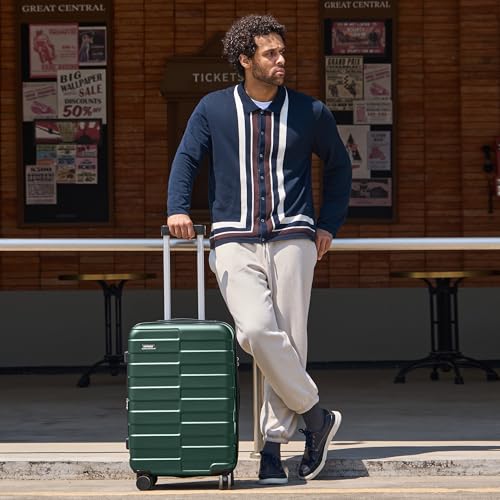 3 Piece Hardside Expandable Luggage Set with TSA Lock Spinner Wheels L24758
