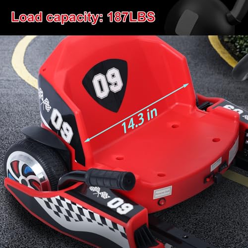Kids Electric Drift Go Kart, 350W Motor, 16 MPH A10009