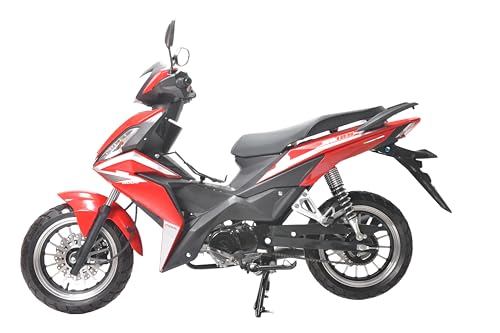 125CC 4 Speed Street Moped Motorcycle S84240